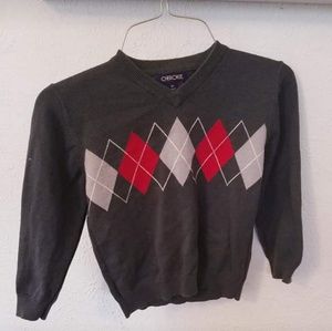Boys Argyle Sweater - Like New!